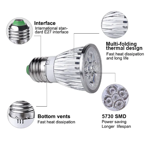 10W LED spire/plantelampe