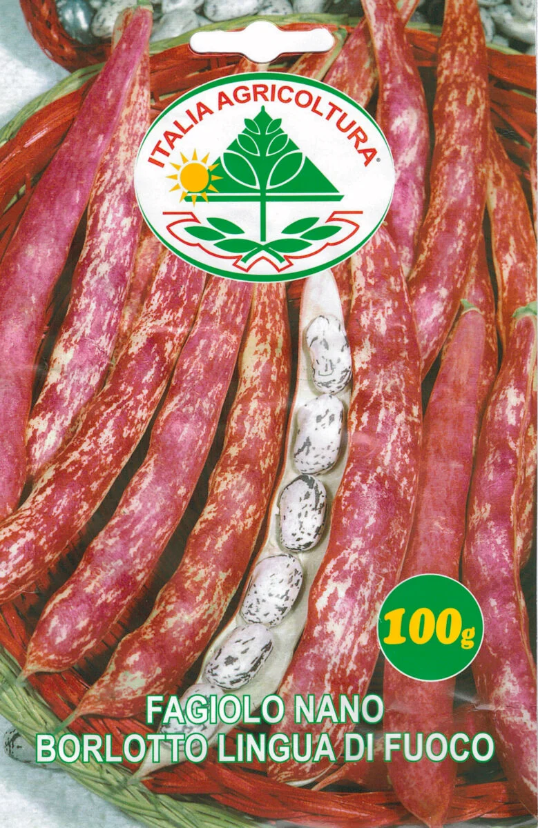 Bønne - Borlotto Lingua di Fucco Nano - 100 gram