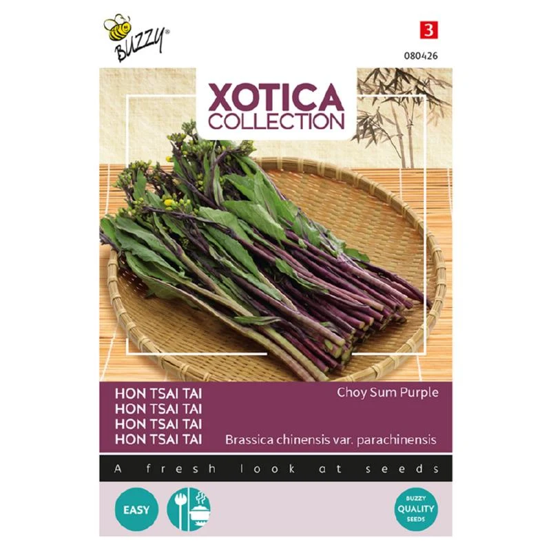 Hon tsai tai - Choy sum purple