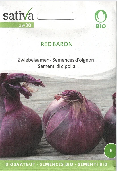 Løg - Red Baron - Rødløg - ØKO