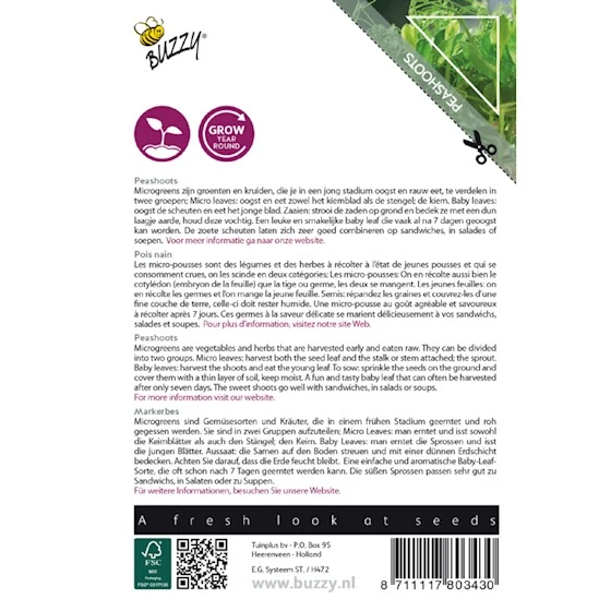 Micro Greens - Ært - Image 2