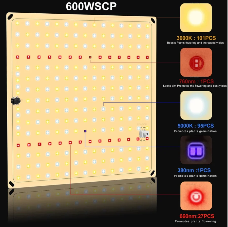 Vækstlampe: Quantumboard 650/65W DUO Samsung - Image 7