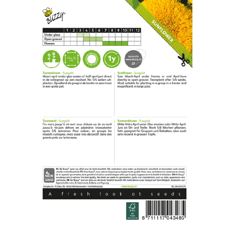 Solsikke - Sungold - Image 2
