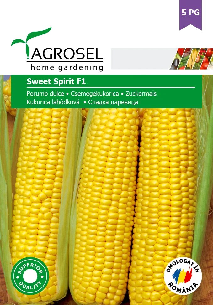 Sukkermajs - Sweet Spirit F1 - Big pack - PG 5