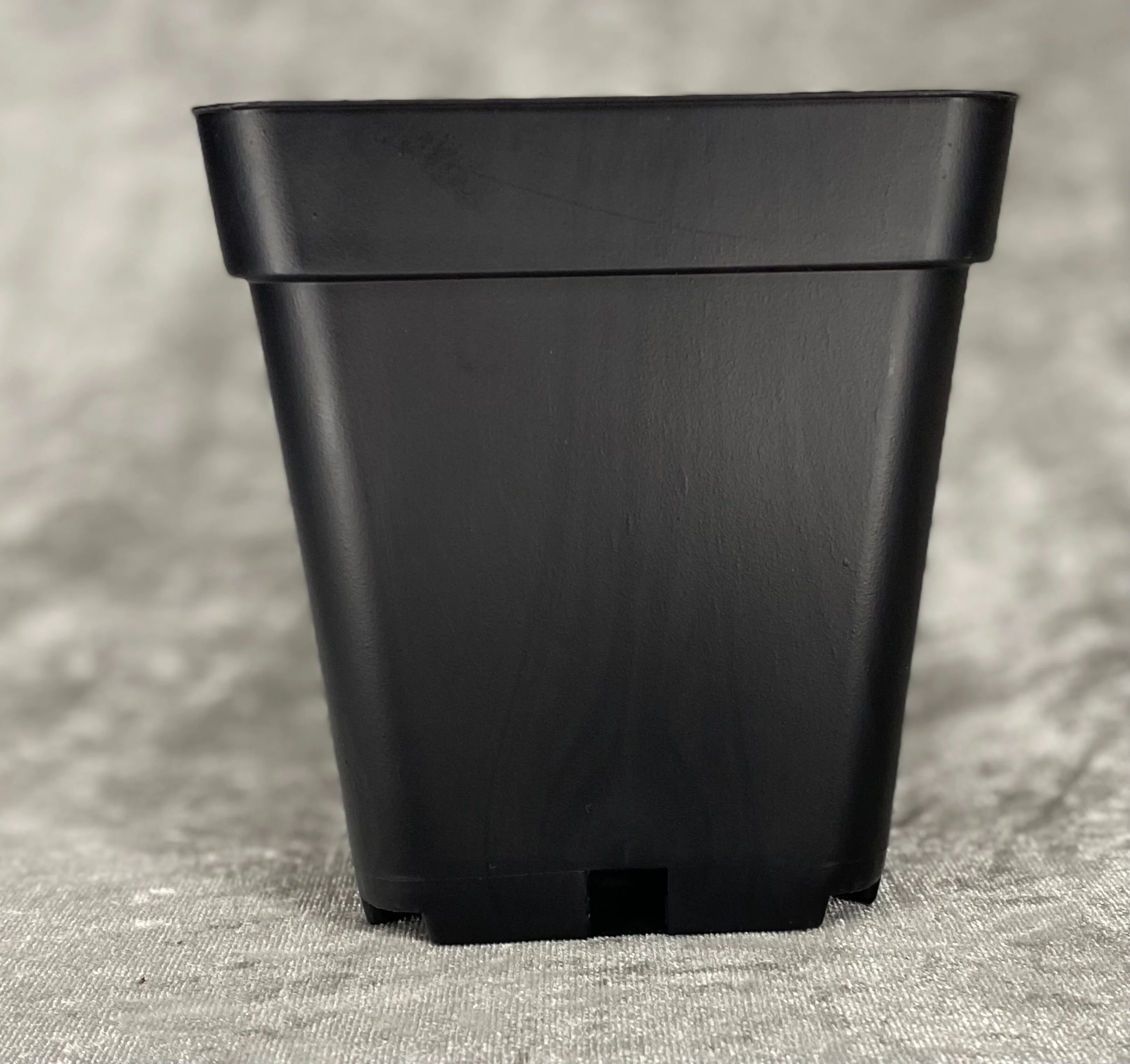 TEKU Firkantet potte 10 x 10 x 11 cm Støbt - Grå - 667 stk